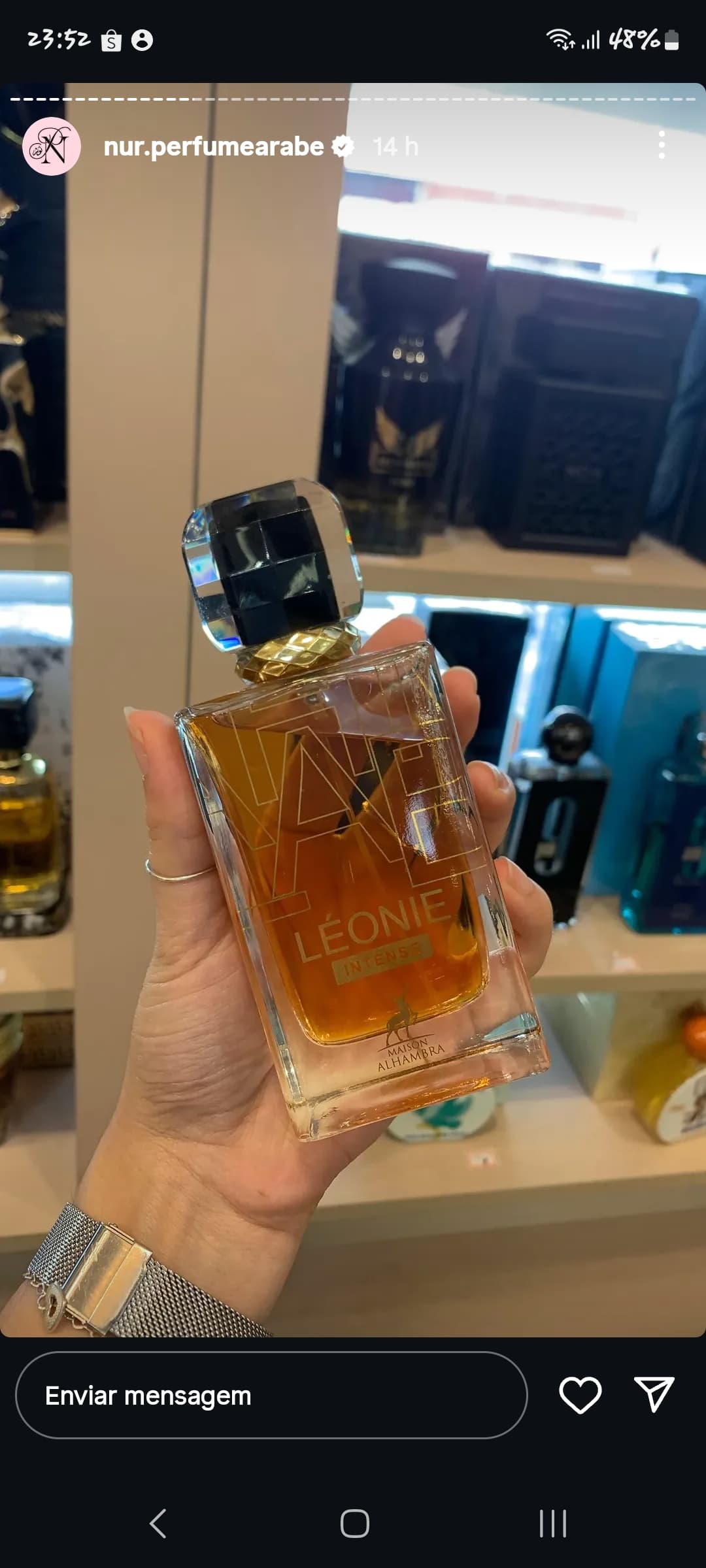 Léonie Eau de Parfum da marca Maison Alhambra.